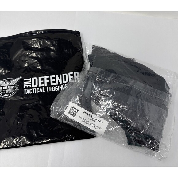 We the People Holster Defender Tactical Premium Leggings High Waist Black LARGE - Picture 1 of 8